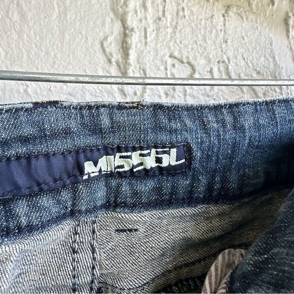 MISS SIXTY Jeans Women Size 28 Low Rise Y2K Vintage Logo - Picture 8 of 12